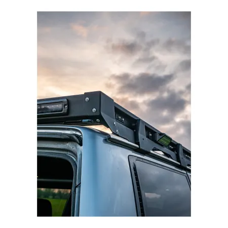 Aluminiowy bagażnik dachowy bez oświetlenia wstecznego typ short IOD Performance Nissan Patrol Y61 SWB