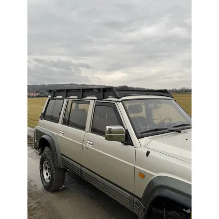 Aluminiowy bagażnik dachowy bez oświetlenia wstecznego typ long IOD Performance for Nissan Patrol Y60 LWB