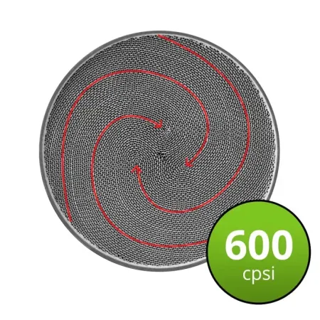 Katalizator uniwersalny benzyna 0.7-2.5 RFC Euro 6 Przepustowość (cpsi) 600