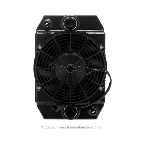 Mishimoto MMRAD-UNI-DRG Universal Drag Race Performance Aluminum Radiator Black
