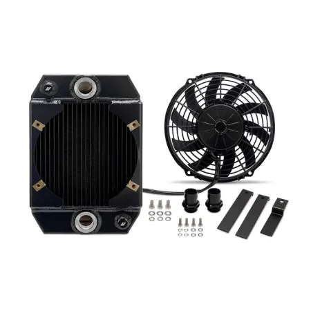 Mishimoto MMRAD-UNI-DRG Universal Drag Race Performance Aluminum Radiator Black