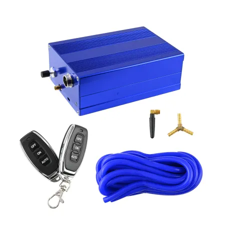 Aktywny tłumik JRspec z przepustnicą podciśnieniową i pompą vacum sterowaną pilotem 76mm (3