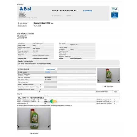 Dodatek Do Oleju Metal Guard Engine Zmniejsza Tarcie i Chroni Silnik 1L