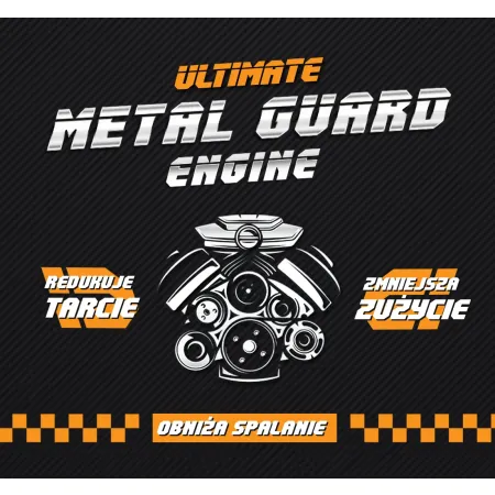 Dodatek Do Oleju Metal Guard Engine Zmniejsza Tarcie i Chroni Silnik 5L