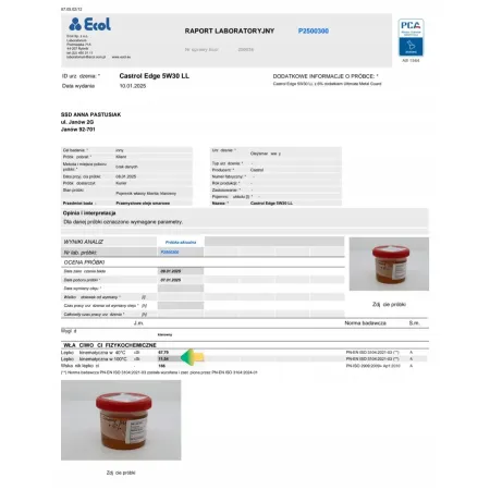 Dodatek Do Oleju Metal Guard Engine Zmniejsza Tarcie i Chroni Silnik 500ml