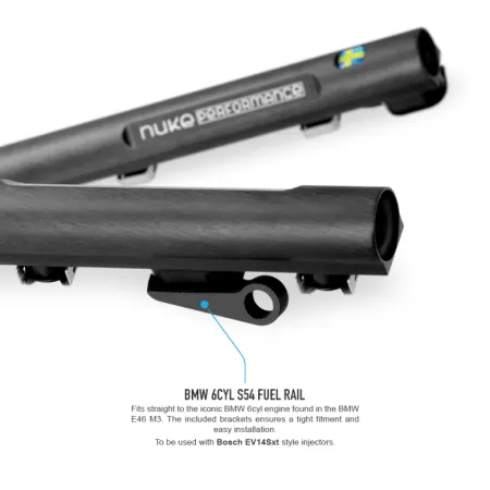 Nuke Performance Fuel Rail for BMW 6 Cyl S54