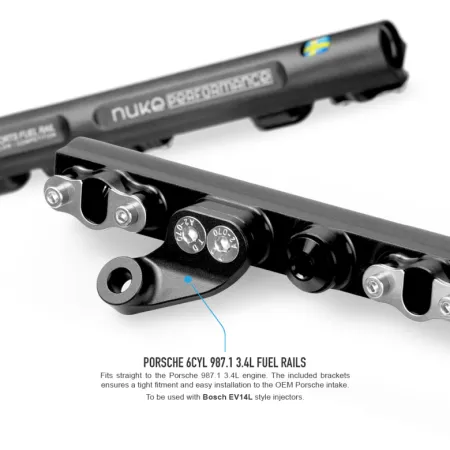 Nuke Performance Fuel Rail for Porsche 6 Cyl 987.1 3.4L