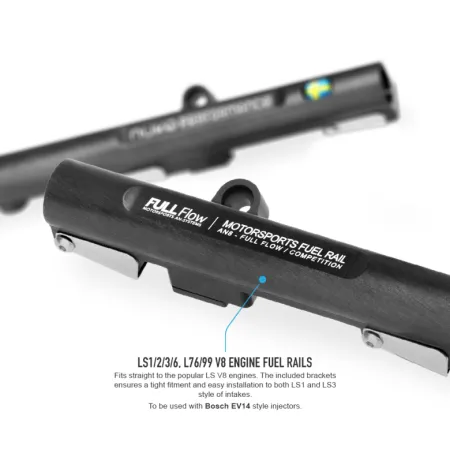 Nuke Performance Fuel Rail for GM 8 Cyl LS1 LS2 LS3 LS6 L76 L99