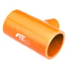 Trójnik silikonowy T-Piece 45/32mm Pomarańczowy