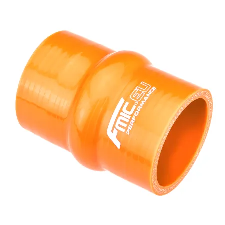 Silikonowy łącznik antywibracyjny hump 80mm Pomarańczowy