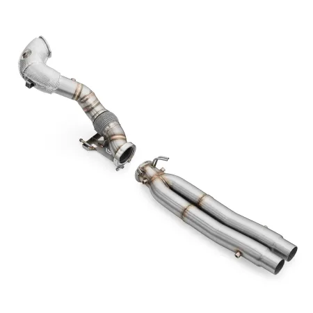 Downpipe AUDI RS3 8Y 2.5 TFSI with heat shield without Silencer