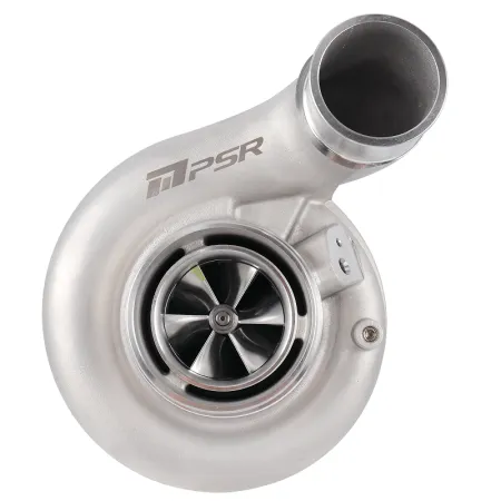 Turbosprężarka Pulsar PSR 369 1000HP 90° .91 T4 Twin Scroll Wlot 4.21" Marmon V-Band Wylot 76*68 Wirnik Wydechowy Łożyska Ślizgowe