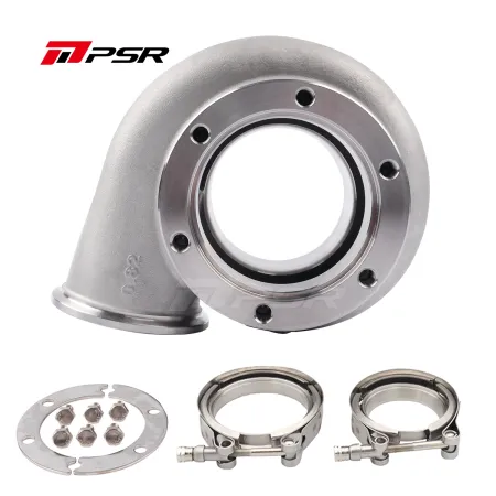 Pulsar PSR Turbine Housing Drop in Precision PTE Ball Bearing V-Band Inlet Outlet 0.96 A/R for 6266 / 6466 / 6766