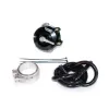 RTMG Performance 50mm Ball Bearing Blow Off Valve Kit with V-Band Black Stainless Steel