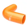 Kolanko silikonowe 90' 63mm Pomarańczowy