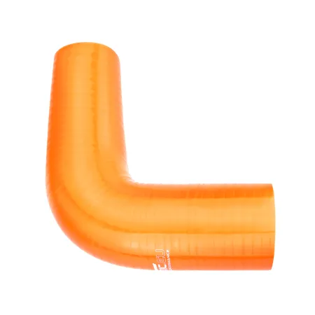 Kolanko silikonowe 90' 63mm Pomarańczowy