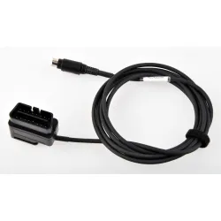 Wtyczka MINI DIN 6W - Wtyczka OBDII - Kabel 1m Racelogic RLCAB069M