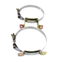 Stainless Steel Bottle Brackets for 10Lb / 15Lb Aluminum Bottles Nitrous Express NX 11106