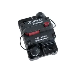 Circuit Breaker Surface Mount Manual Reset 150A 42VDC Nitrous Express NX 15899