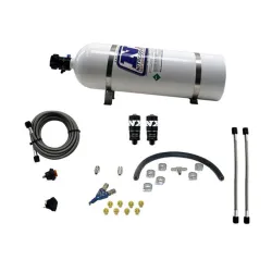EFI Single Nozzle Piranha System 35-50-75Hp with 15Lb Bottle Nitrous Express NX 20001-15