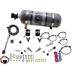 Dual Nozzle (35-150Hp) with 12Lb Carbon Bottle for Nissan / Infiniti Nitrous Express NX 20716-12