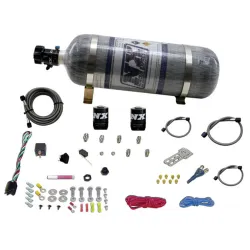 Single Nozzle System with 12Lb Carbon Bottle for All GM EFI (35-50-75-100-150 Hp) Nitrous Express NX 20920-12