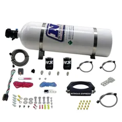 LS 90mm Plate System with 15Lb Bottle for GM Vehicles Nitrous Express NX 20934-15