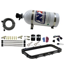 Holley High Ram Plenum Plate System with 10Lb Bottle Nitrous Express NX Bottle 20940-10
