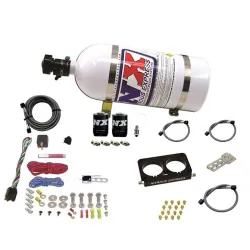 4 Valve Nitrous Plate System-Stock Throttle Body without Bottle for Ford Nitrous Express NX 20950D-00