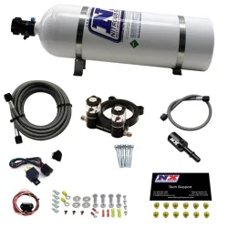 Nitrous Plate System with 15Lb Bottle for Ford 4-cyl Ecoboost 2.3L Nitrous Express NX 20954-15