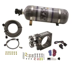 Nitrous Plate System with 12Lb Carbon Bottle for Ford Pushrod Style Engine 5.0L Nitrous Express NX 20955-12