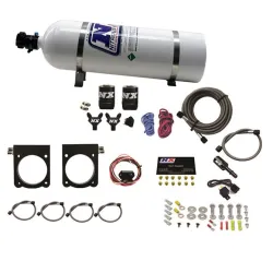 Gen-V Viper Nitrous Plate System with 15Lb Bottle (50-400Hp) Nitrous Express NX 20970-15