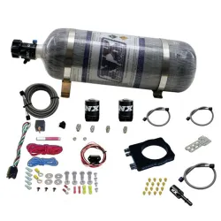 90mm Hemi Plate System (50-400Hp) with 12Lb Composite Bottle Nitrous Express NX 20990-12