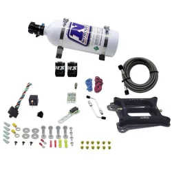4150 Conventional Plate System Gasoline Stage 6 50-300Hp with 5Lb Bottle Nitrous Express NX 30040-05