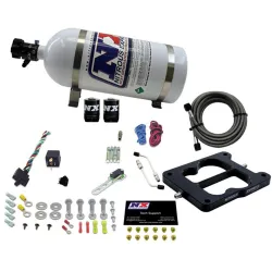 Q-Jet Spreadbore Nitrous System 50-300Hp with 10Lb Bottle Nitrous Express NX 30080-10
