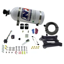 4150 Conventional Plate System Alcohol Pro-Power 100-500Hp with 10Lb Bottle Nitrous Express NX 50045-10