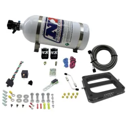 4500 Conventional Plate System Gasoline Pro-Power 100-500Hp with 10Lb Bottle Nitrous Express NX 50070-10