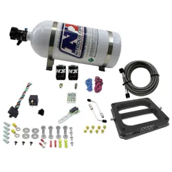 4500 Conventional Plate System Alcohol Pro-Power 100-500Hp with 10Lb Bottle Nitrous Express NX 50075-10