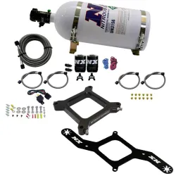 4150 Assassin Plate Alcohol Stage 6 100-300Hp with 10Lb Bottle Nitrous Express NX 67245-10