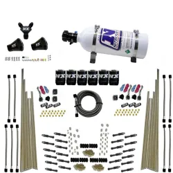 Three Stage 8-Cyl Dry Direct Port Nitrous System 5LB Nitrous Express NX 93206-05