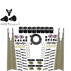 Four Stage 8-Cyl Dry Direct Port Nitrous System without Bottle Nitrous Express NX 93306-00