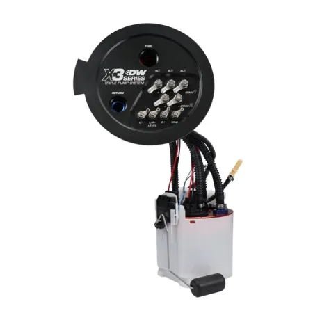 Fuel Pump Module X3 Series with Triple DW420 Pumps DeatschWerks for Toyota Supra A90 and BWM M3 / M4