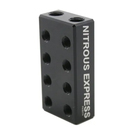 2 In / 16 Out Nitrous Fuel Distribution Block Nitrous Express NX 16174
