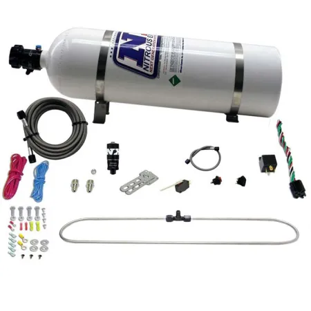 N-Tercooler Spray Ring Reduces Air Inlet Temp On Turbo Applications with 15Lb Bottle Nitrous Express NX 20000R-15