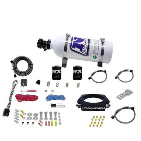 LS 90mm Plate System with 5Lb Bottle for GM Vehicles Nitrous Express NX 20934-05