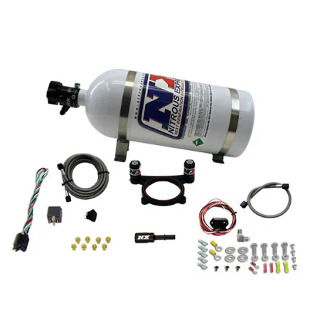Plate System with 10Lb Bottle for Ford Coyote 5.0L / Godzilla 7.3 Nitrous Express NX 20948-10
