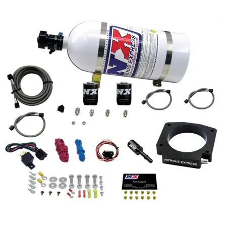 Nitrous Plate System with 10Lb Bottle for Ford Mustang GT350 Nitrous Express NX 20953-10