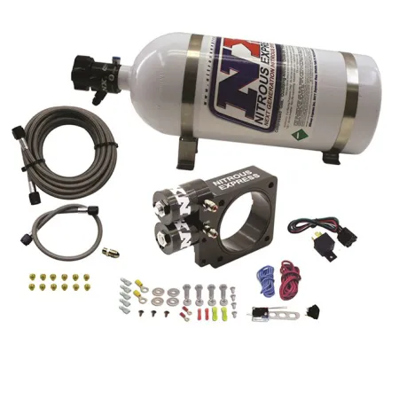 Nitrous Plate System with 10Lb Bottle for Ford Pushrod Style Engine 5.0L Nitrous Express NX 20955-10