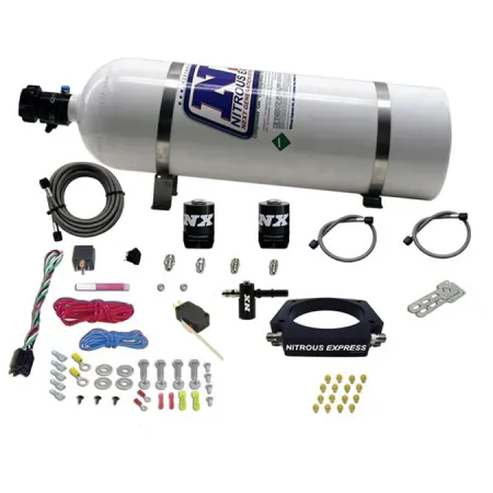 Nitrous Plate System with 15Lb Bottle for Chevrolet Corvette C8 LT2 Nitrous Express NX 20962-15