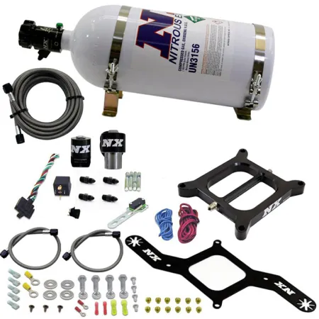 4150 RNC Conventiona Plate System 300-650Hp with 10Lb Bottle Nitrous Express NX 55040-10